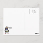 Huwelijk, bliksem, donder Humor Briefkaart (Achterkant)