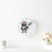 Huwelijk, bliksem, donder Humor Ronde Klok (Huis)