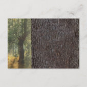 Huwelijk Boom met Uitgesneden Hart | Rustieke Slin Informatiekaartje (Achterkant)