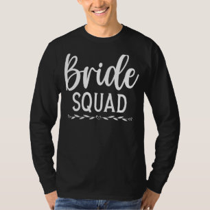 Huwelijk Bruid Brigade Bruiloft Bruid P T-shirt