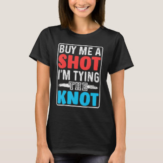 Huwelijk Bruid en Bruidegom Jonggezellenfeest T-shirt