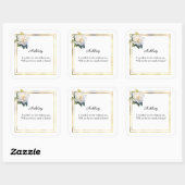 Huwelijk bruidsmeisje cadeau stickers (Vel)