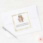 Huwelijk bruidsmeisje cadeau stickers (Envelop)