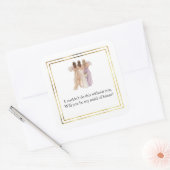 Huwelijk bruidsmeisje cadeau stickers (Envelop)