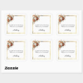 Huwelijk Bruidsmeisje Cadeau Stickers (Vel)