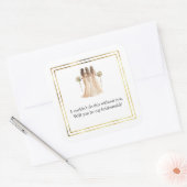 Huwelijk Bruidsmeisje Cadeau Stickers (Envelop)