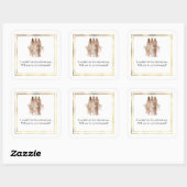Huwelijk Bruidsmeisje Cadeau Stickers (Vel)