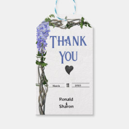 Huwelijk cadeaulabel