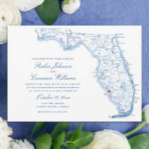 Huwelijk Casa Ybel Resort Sanibel Florida Kaart