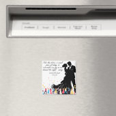 Huwelijk Custom Favor, Huwelijkspartij Custom Gift Magneet (Insitu (Vaatwasser))