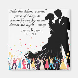 Huwelijk Custom Favor, Huwelijkspartij Custom Gift Magneet