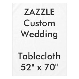 Huwelijk Custom Tafelkleed 52" x 70"