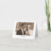 Huwelijk (dank u!) bedankkaart (Voorkant)