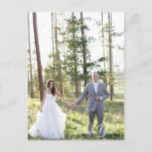 Huwelijk Dank u briefkaart (Voorkant)