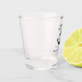 Huwelijk Dank u voor nautische ankerbruid Shot Glas (Links)