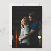 Huwelijk Elegant Monogram Koninklijk Blauw Grijs K Kaart (Achterkant)