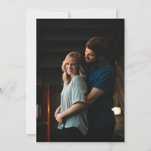 Huwelijk Elegant Monogram Koninklijk Blauw Grijs K Kaart (Achterkant)