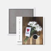 huwelijk en beste vriend magneet (Voorkant / Achterkant)