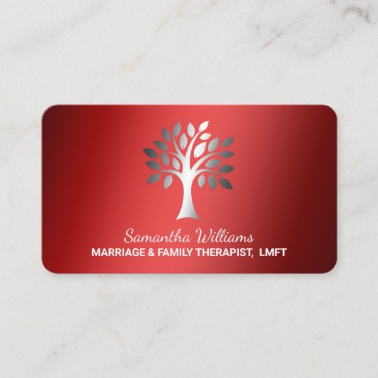 Huwelijk en familie therapeut MFT Visitekaartje (Voorkant)