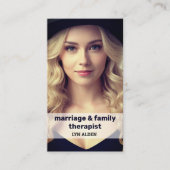 Huwelijk en gezinstherapeut QR Visitekaartje (Voorkant)