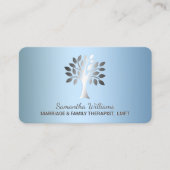 Huwelijk en gezinstherapeut visitekaartje (Voorkant)