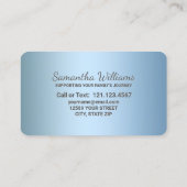 Huwelijk en gezinstherapeut visitekaartje (Achterkant)