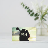 💐 Huwelijk en gezinstherapie Visitekaartje (Staand voorkant)