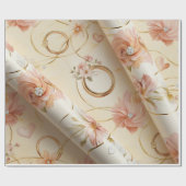 Huwelijk en Verloving Wrapping Sheet Cadeaupapier (Vlak)
