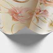 Huwelijk en Verloving Wrapping Sheet Cadeaupapier (Hoek)