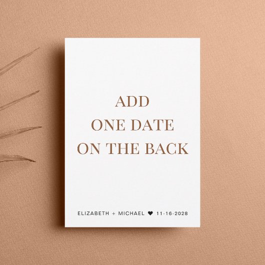 Huwelijk Feest na de bruiloft Ontvangst Kaart