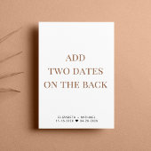 Huwelijk Feest na de bruiloft Receptie Kaart