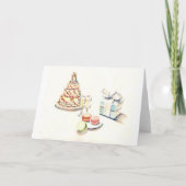 Huwelijk Gateaux Kaart (Voorkant)