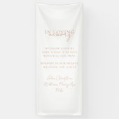 Huwelijk, Gedenkteken, Wit, Spandoek (Verticaal)