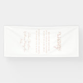 Huwelijk, Gedenkteken, Wit, Spandoek (Horizontaal)