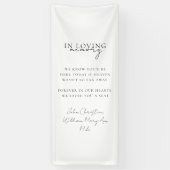 Huwelijk, Gedenkteken, Wit, Spandoek (Verticaal)