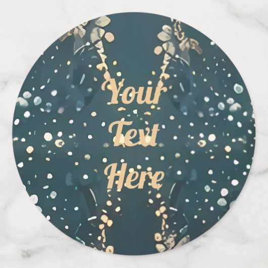 Huwelijk gepersonaliseerde Confetti (Grote voorkant)