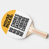 HUWELIJK GRAPPIGE PING PONG PADDLE VOOR VROUW TAFELTENNISBATJE (Zijkant)