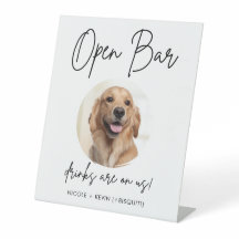 Huwelijk Honden Bruiloft Open Bar Dranken Cocktail