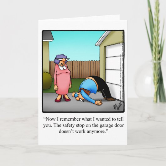 Huwelijk Humor Blank Wenskaart "Spectickles" Kaart (Voorkant)