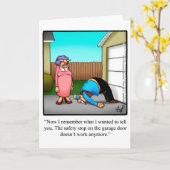 Huwelijk Humor Blank Wenskaart "Spectickles" Kaart (Gele Bloem)