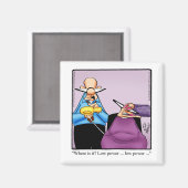 Huwelijk Humor Koelkastmagneet Magneet (Voorkant / Achterkant)