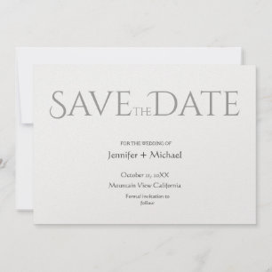 Huwelijk huwelijk minimalistische kalligrafie scri save the date