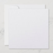 Huwelijk huwelijk minimalistische kalligrafie scri save the date (Achterkant)