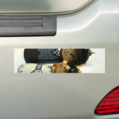 Huwelijk I van Kokeshi Bumpersticker (Op auto)