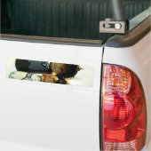 Huwelijk I van Kokeshi Bumpersticker (Op Truck)