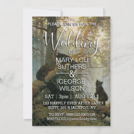 Huwelijk in het dennenbos kaart