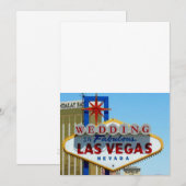 Huwelijk In Prachtig Las Vegas Uitnodigingen (Voorkant / Achterkant)
