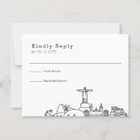 Huwelijk in Rio De Janeiro | Gestileerde Skyline R