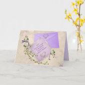 Huwelijk inspirerend citaat kaart (Gele Bloem)