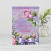 Huwelijk Inv. 1 Violet(Horizon) RFPMDesigns ©️2024 Kaart (Staand voorkant)